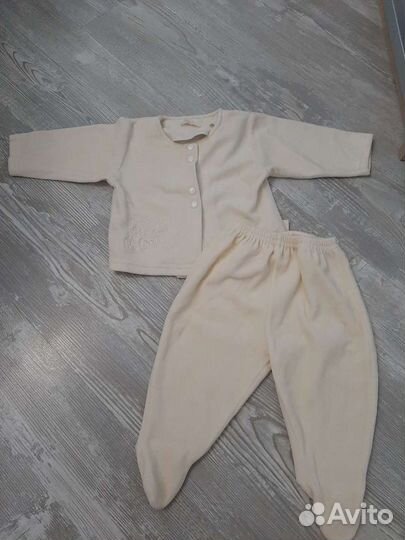 Комплект ползунки и кофта