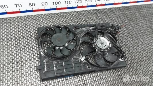 Вентилятор радиатора skoda fabia 1 (ZBN17KE01)