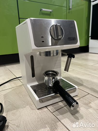 Кофеварка delonghi ecp 33 21 w белая