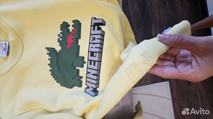 Свитшот lacoste Minecraft M