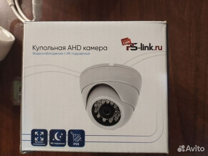 Камера видеонаблюдения купольная