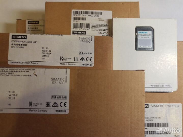 Автоматика Siemens Simatic S7-1500