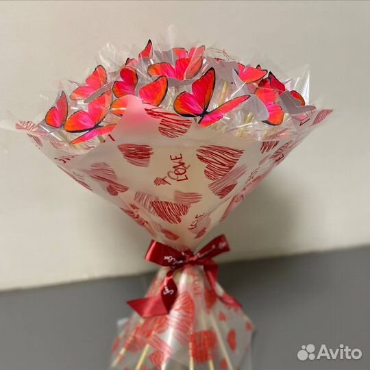 Букет из бабочек