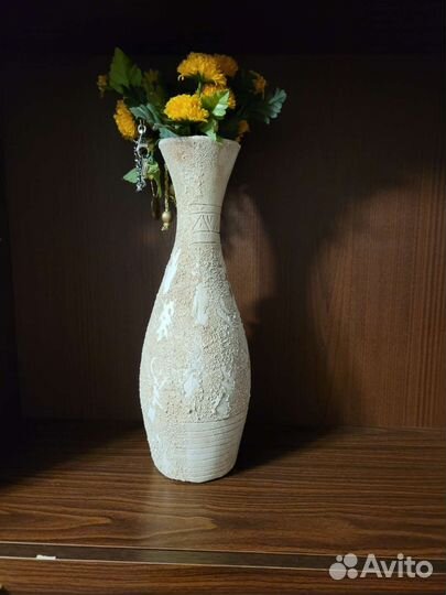 Ваза для цветов большая 40 см