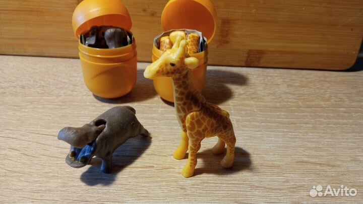 Фигурки животных из киндер сюрприза