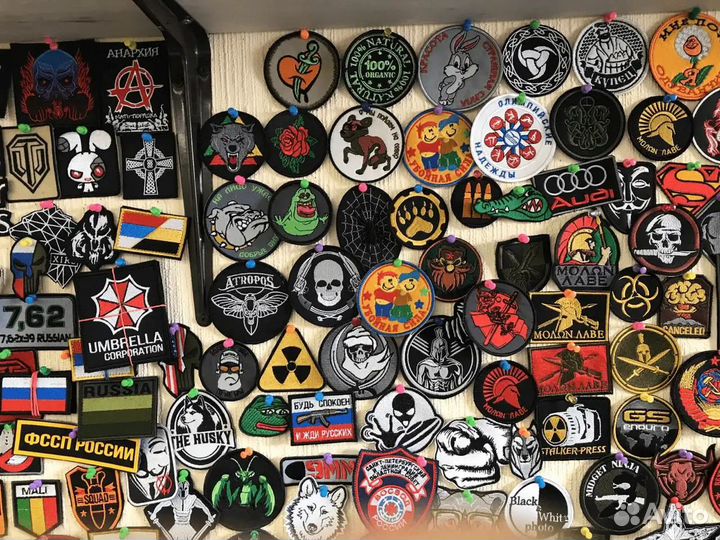 Шевроны нашивки патчи и позывные