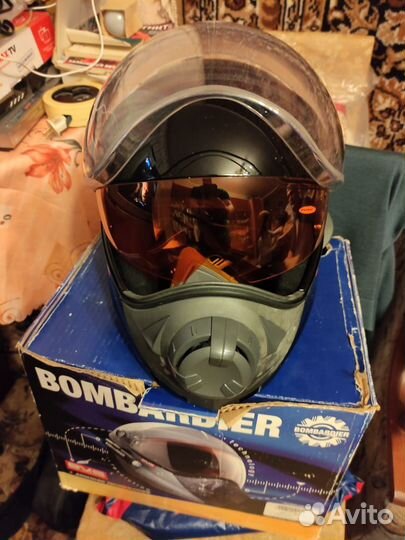 Шлем модуляр для снегохода Bombardier