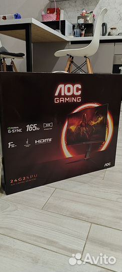 Новый монитор 165 Гц,гарантия