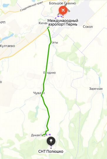 Участок 5,9 сот. (СНТ, ДНП)