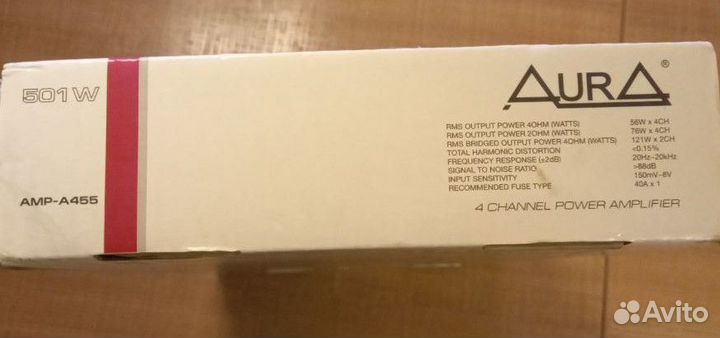 Усилитель aura / 4 канала