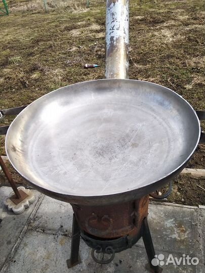 Садж (сковорода из пищевой нержавыйки)