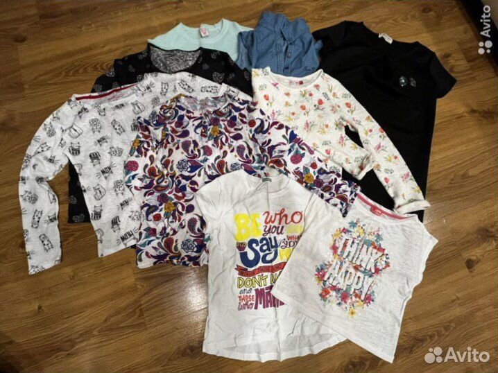 Футболки, свитера на девочку