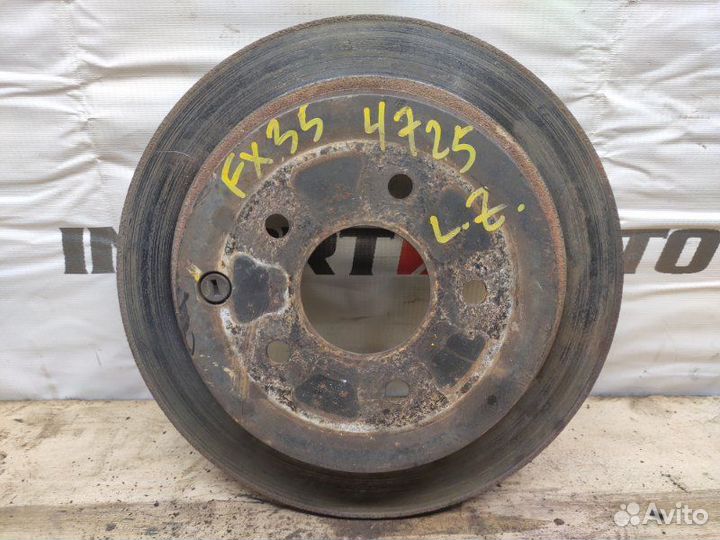 Диск тормозной задний Infiniti Fx35 S50 VQ35DE