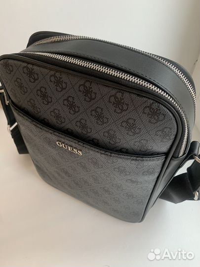 Мужская сумка guess через плечо