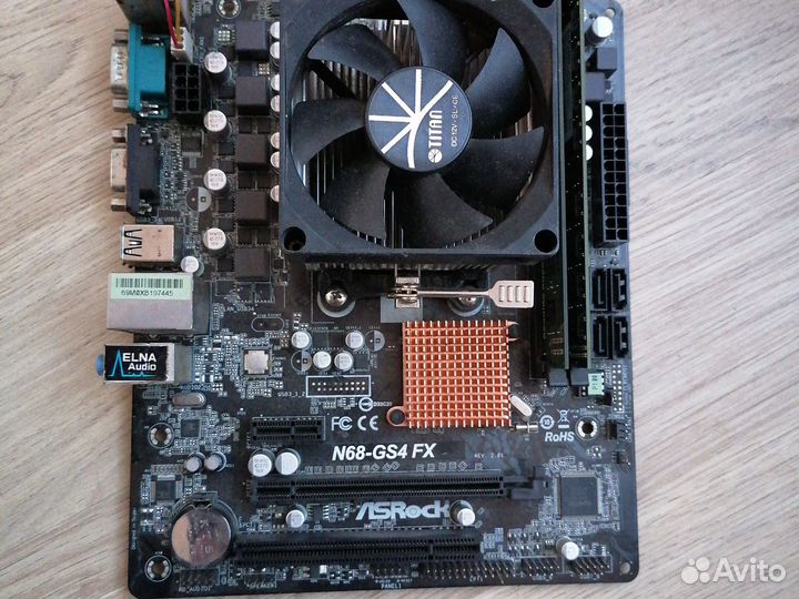 Материнская плата с процессором amd