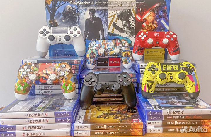 Пульт для приставки Sony PlayStation 4