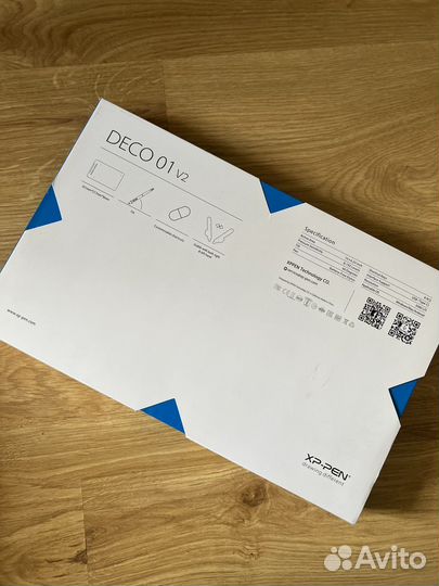 Графический планшет xp pen deco 01 v2