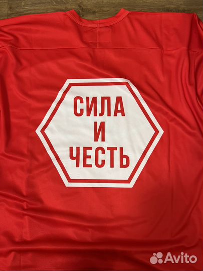 Хоккейный свитер джерси спартак