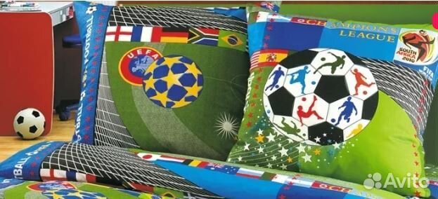 Наволочка футбол FIFA, 2 шт
