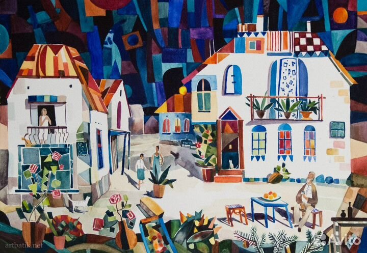 Акварель Мастер-класс Уроки живописи