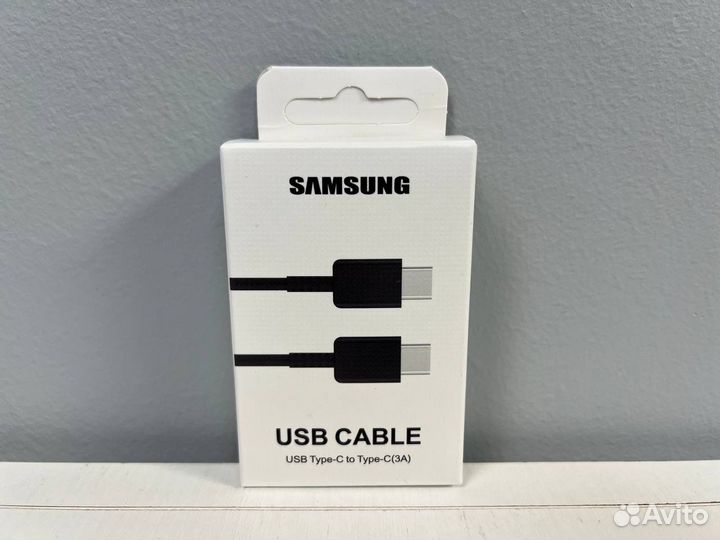 Провод USB Type-C to Type-C (3A)