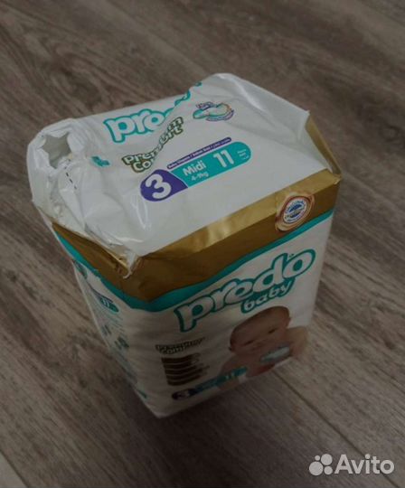 Памперс Predo Midi 10 шт