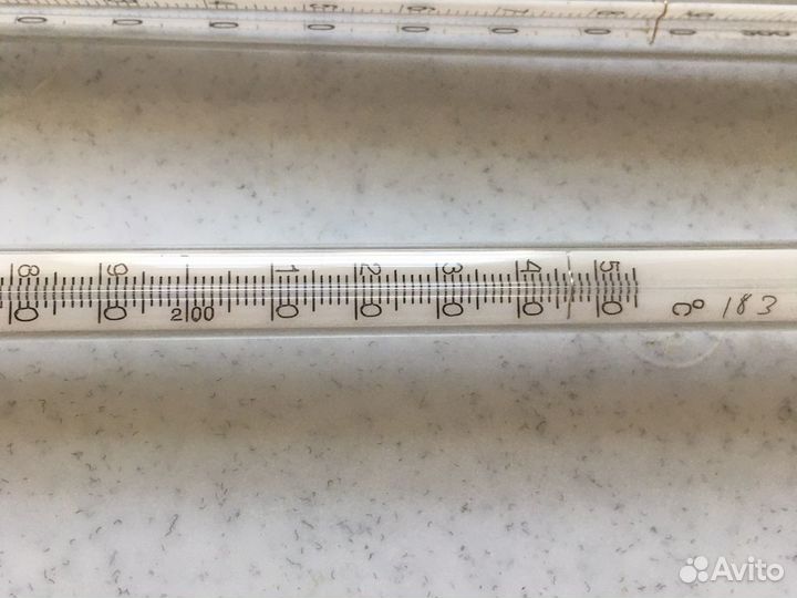 Термометр ртутный лабораторный СССР