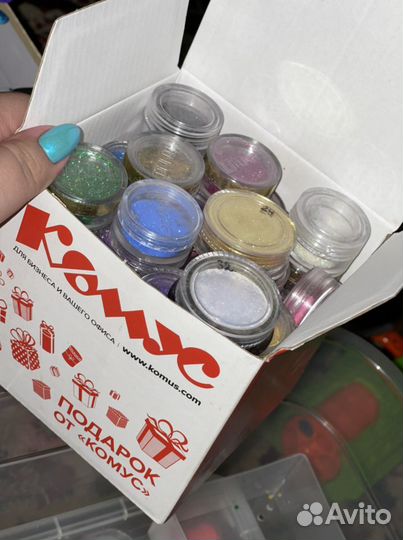 Блестки для ногтей