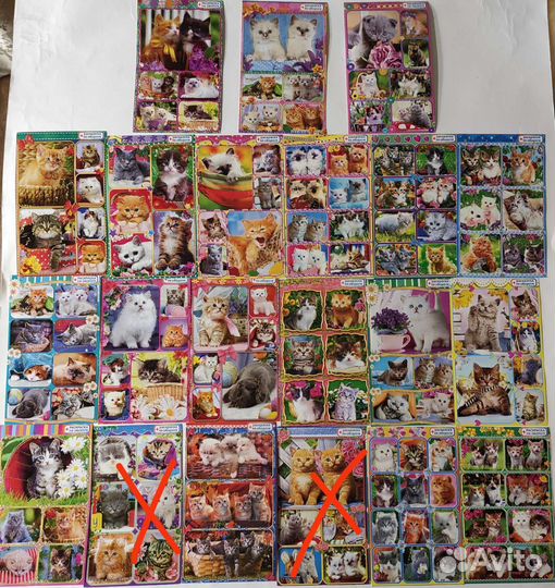 Наклейки кошки и котята