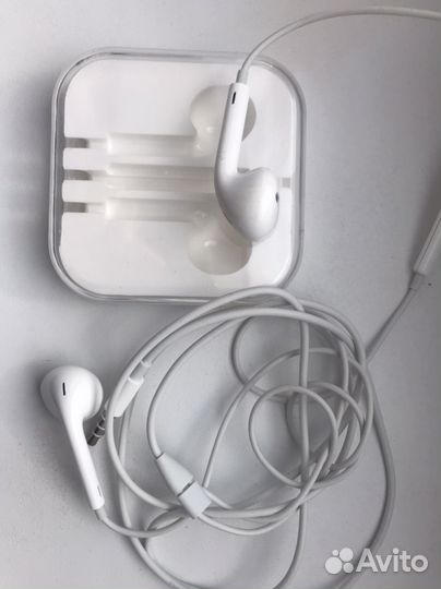 Наушники для iPhone проводные новые