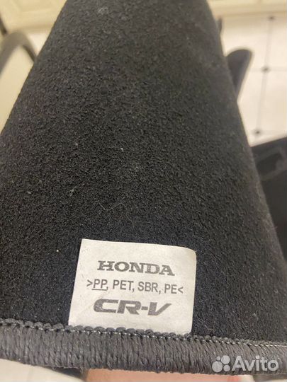 Оригинальные велюровые ковры в салон Honda CR-V
