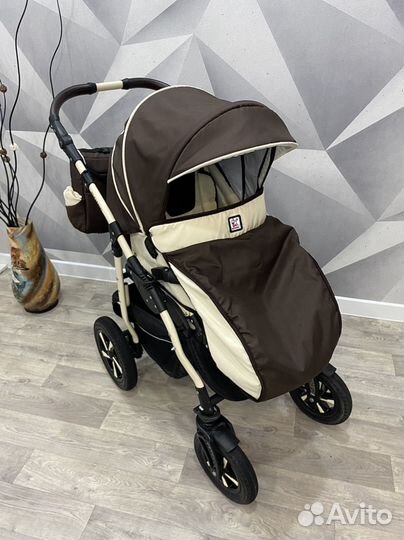 Коляска 3 в 1 Verdi Sonis (кофе с молоком)