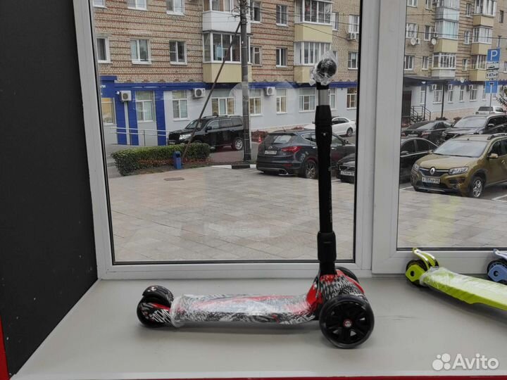 Самокат складной TT Tiger Print экстрим