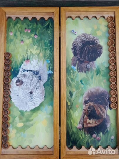 Нарды ручной работы