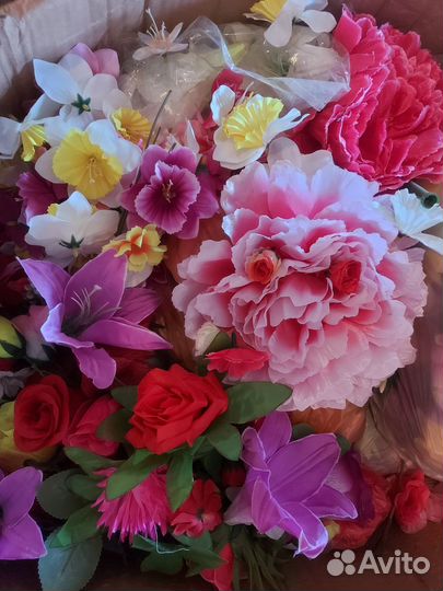 Головы искусственных цветов