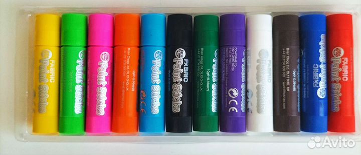 Краски в стиках по ткани