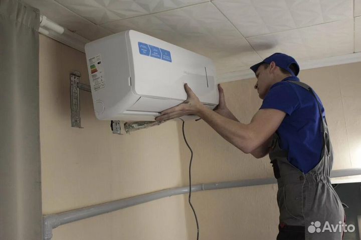 Установка кондиционеров монтаж сплит систем