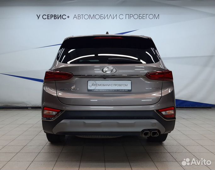 Hyundai Santa Fe 2.2 AT, 2019, 119 671 км