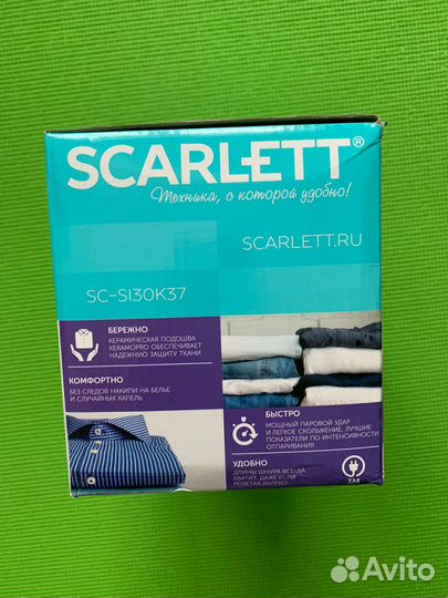 Утюг новый Scarlett