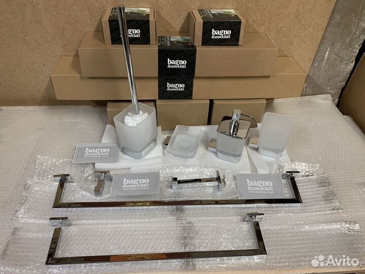 Аксессуары Bagno & associati Domino elite хром