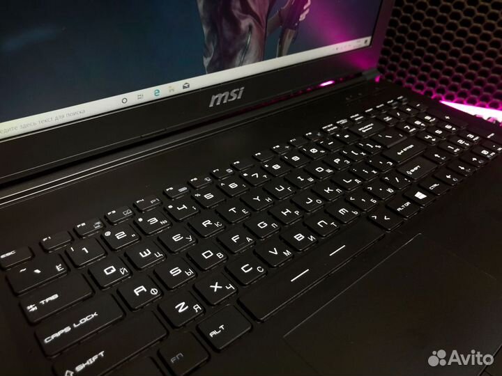 Игровой ноутбук MSI