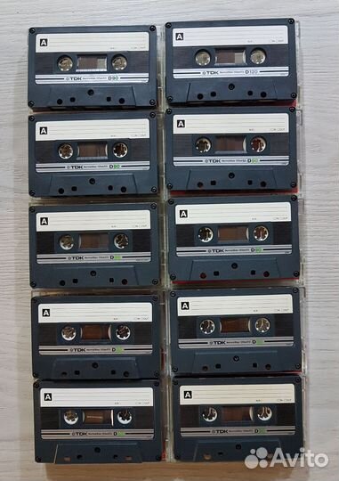 Аудиокассеты TDK D 90