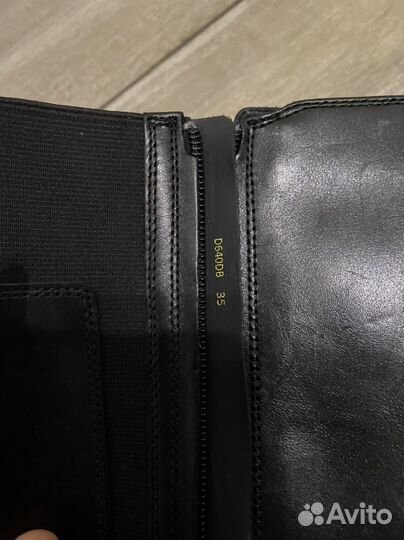 Сапоги кожаные женские 35 размер