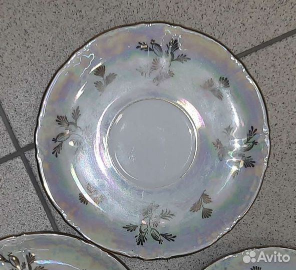 Мадонна тарелки, блюдца, чашки, блюдо