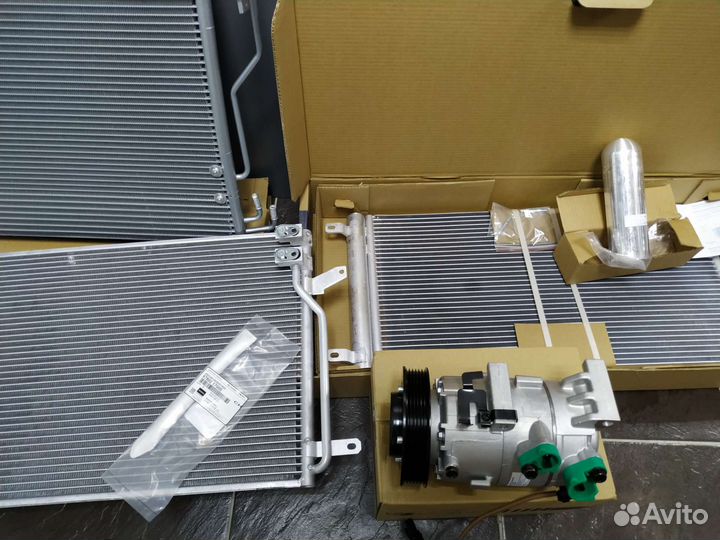 Радиатор кондиционера новый аналог