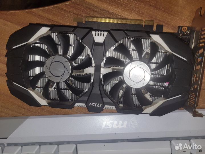 Видеокарта gtx 1050 ti msi