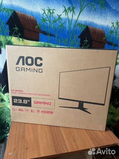 Новый монитор aoc 165 23.8