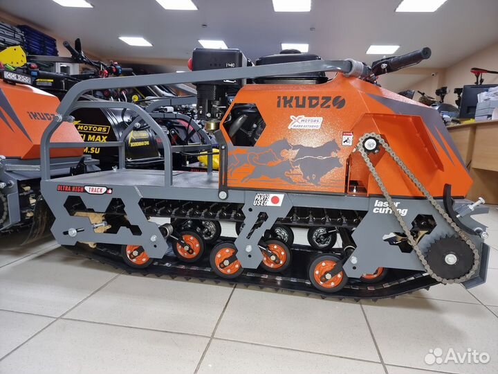 Мотобуксировщик ikudzo long 1700/500 OranGee EKR20