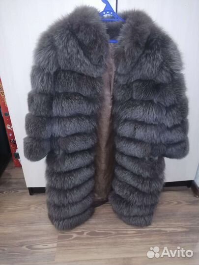 Шуба из песца