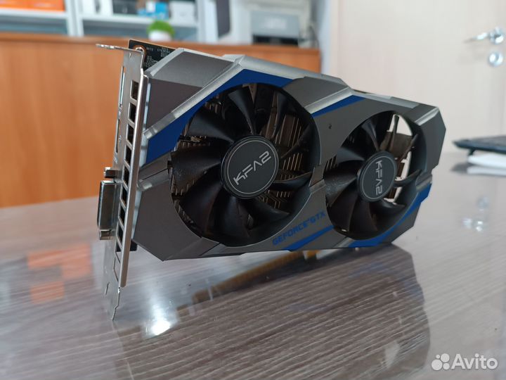 KFA2 GTX 1050 Ti 1-Click OC 4Gb с гарантией